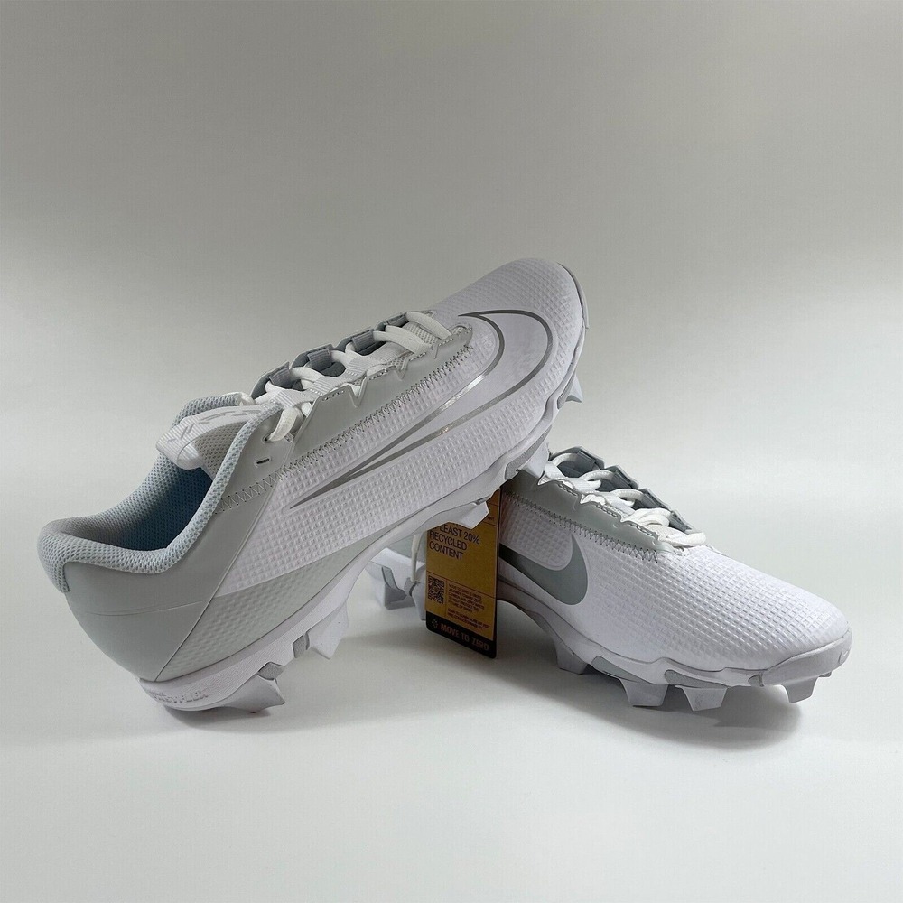 Nike Vapor Edge Shark 2 Football Cleats White Men's Size 12 DH5088-100